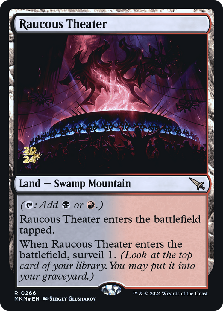 Raucous Theater [Murders at Karlov Manor Prerelease Promos] | Exor Games New Glasgow