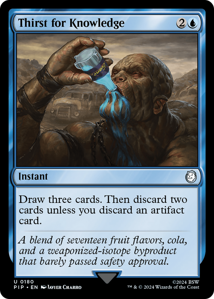 Thirst for Knowledge [Fallout] | Exor Games New Glasgow