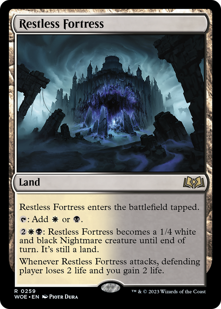 Restless Fortress [Wilds of Eldraine] | Exor Games New Glasgow