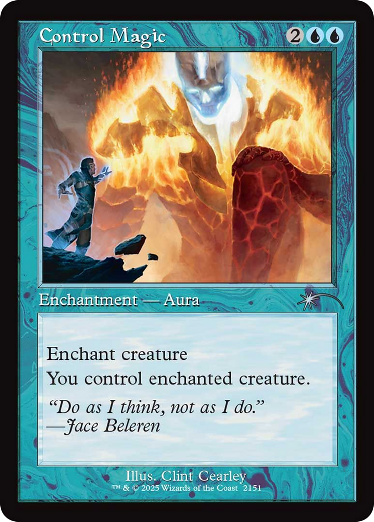 Control Magic (Retro Frame) [Secret Lair Drop Series] | Exor Games New Glasgow