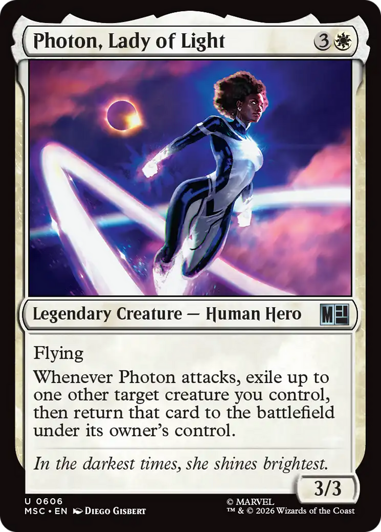 Photon, Lady of Light [Marvel Super Heroes Commander] | Exor Games New Glasgow