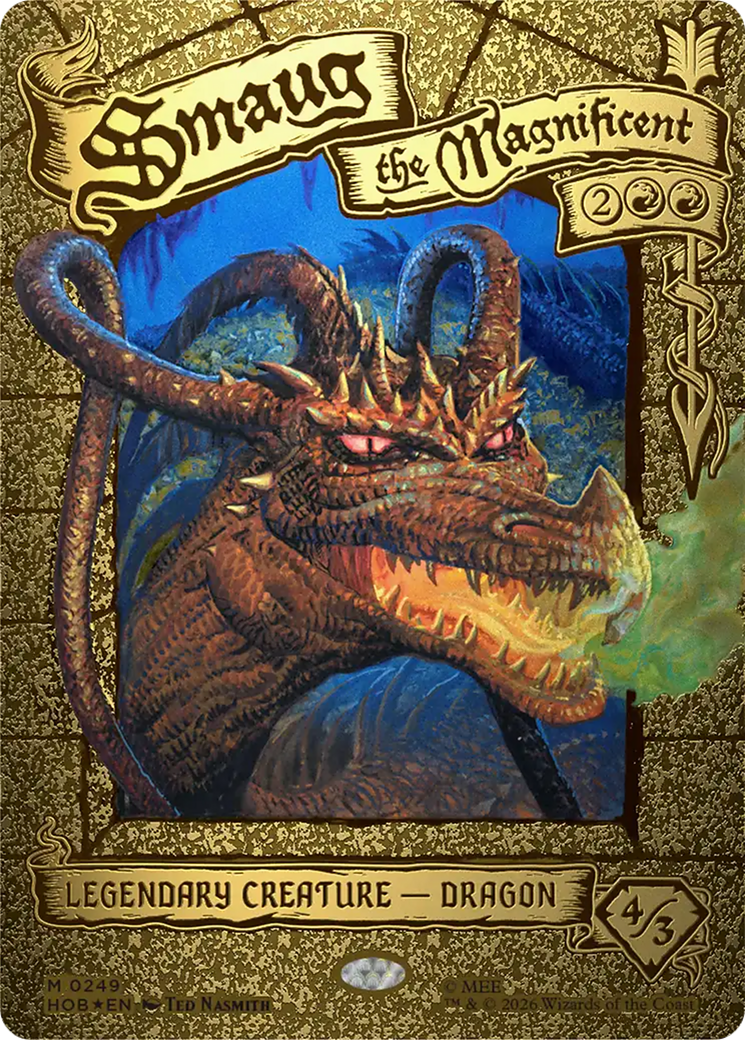 Smaug the Magnificent (Borderless) [The Hobbit] | Exor Games New Glasgow