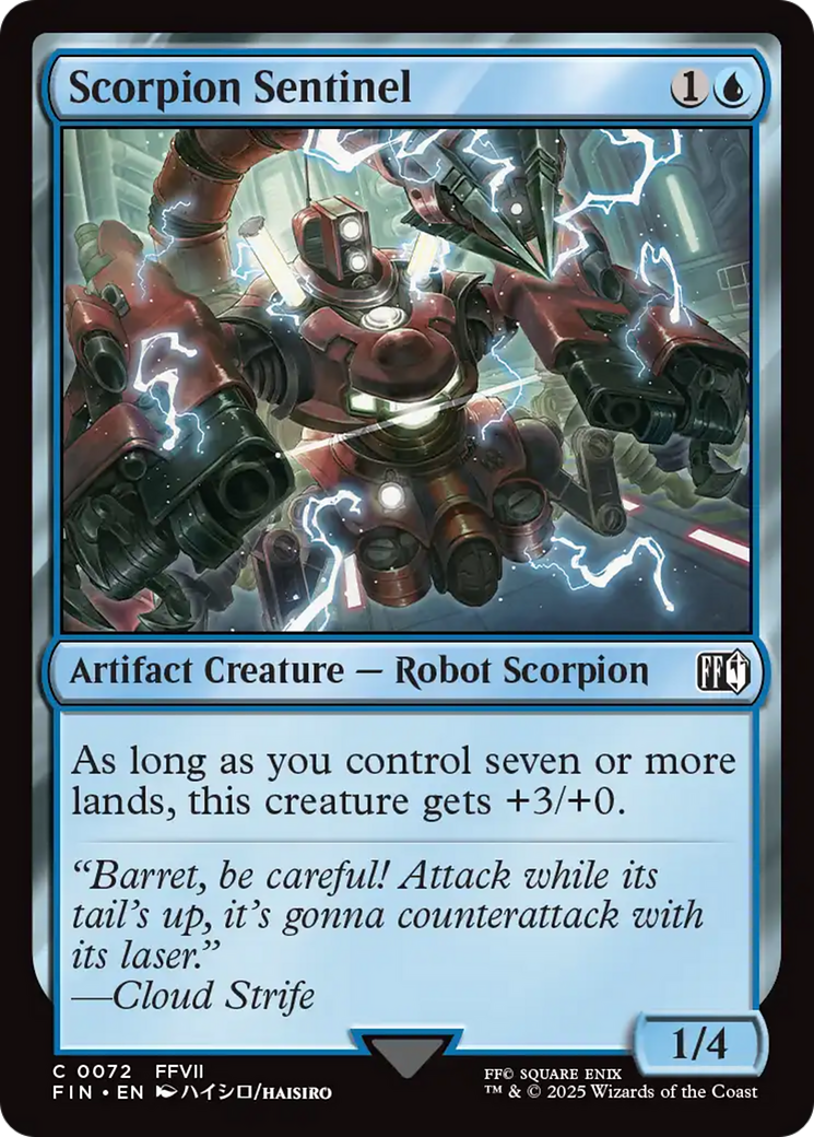 Scorpion Sentinel [FINAL FANTASY] | Exor Games New Glasgow