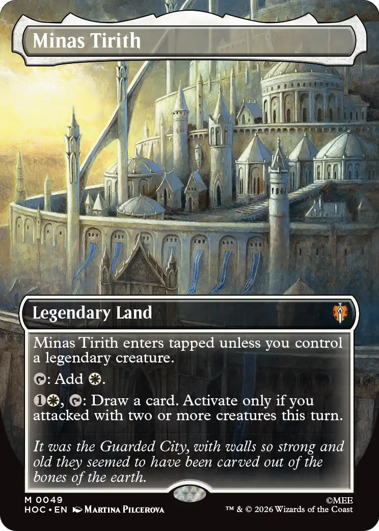 Minas Tirith (Borderless) [The Hobbit: Eternal-Legal] | Exor Games New Glasgow