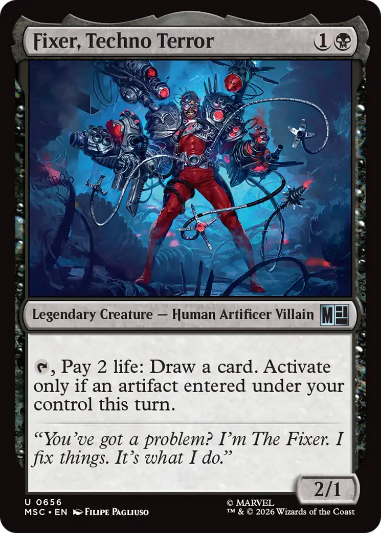 Fixer, Techno Terror [Marvel Super Heroes Commander] | Exor Games New Glasgow