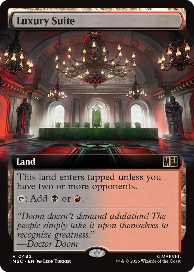 Luxury Suite (Extended Art) [Marvel Super Heroes Commander] | Exor Games New Glasgow