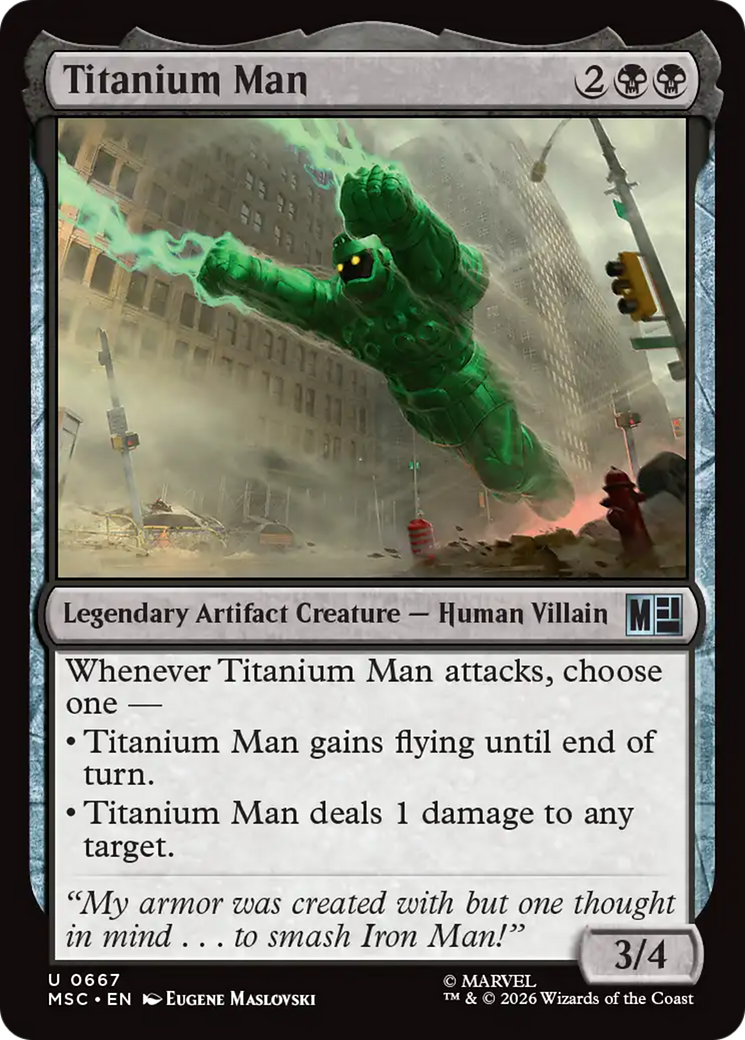 Titanium Man [Marvel Super Heroes Commander] | Exor Games New Glasgow