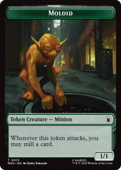 Wall // Moloid Double-Sided Token [Marvel Super Heroes Tokens] | Exor Games New Glasgow