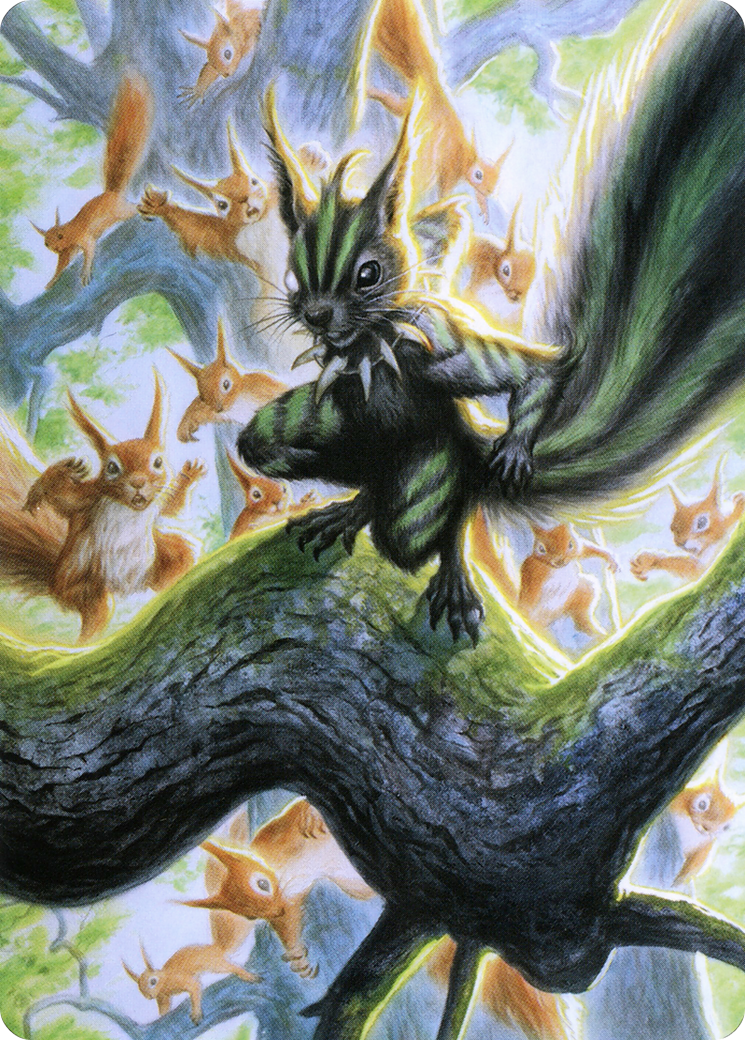 Chatterfang, Squirrel General Art Card (67) [Modern Horizons 2 Art Series] | Exor Games New Glasgow