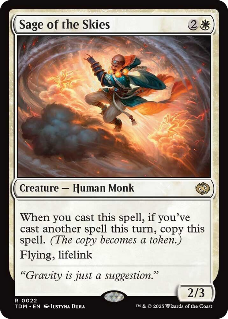 Sage of the Skies [Tarkir: Dragonstorm] | Exor Games New Glasgow