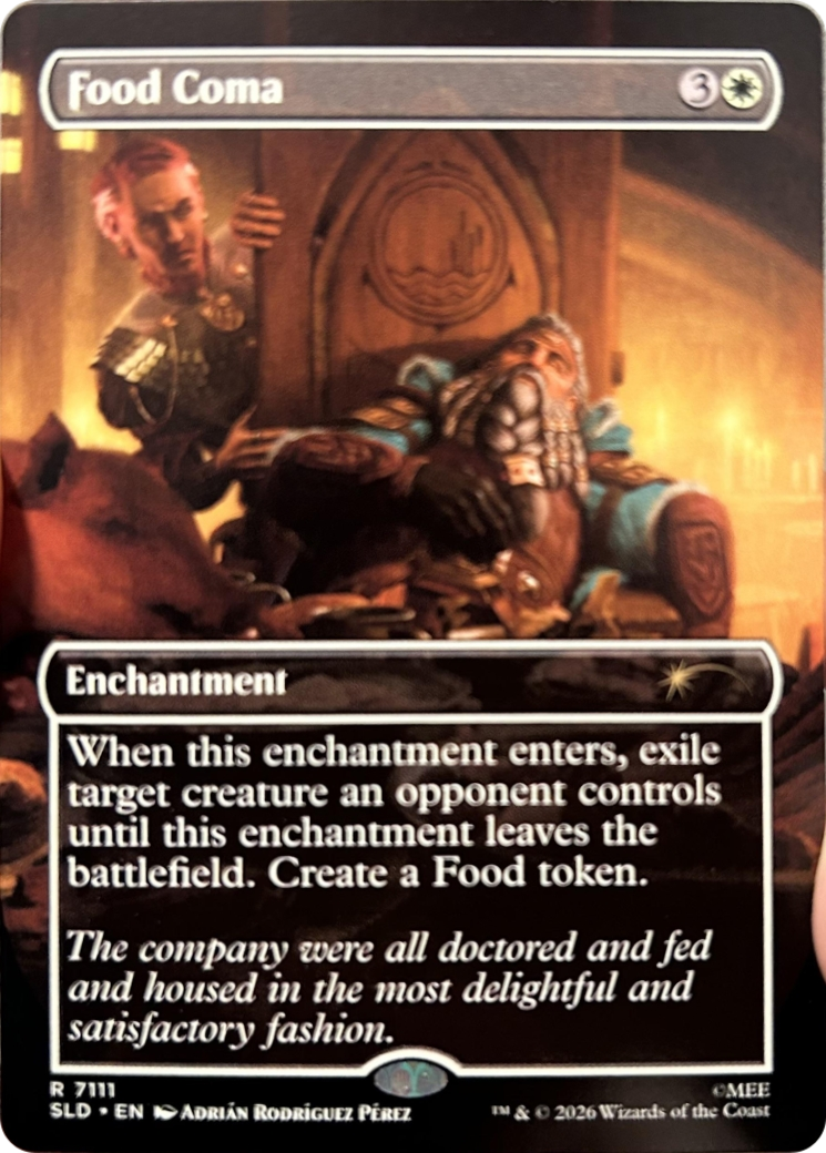 Food Coma [Secret Lair Drop Series] | Exor Games New Glasgow