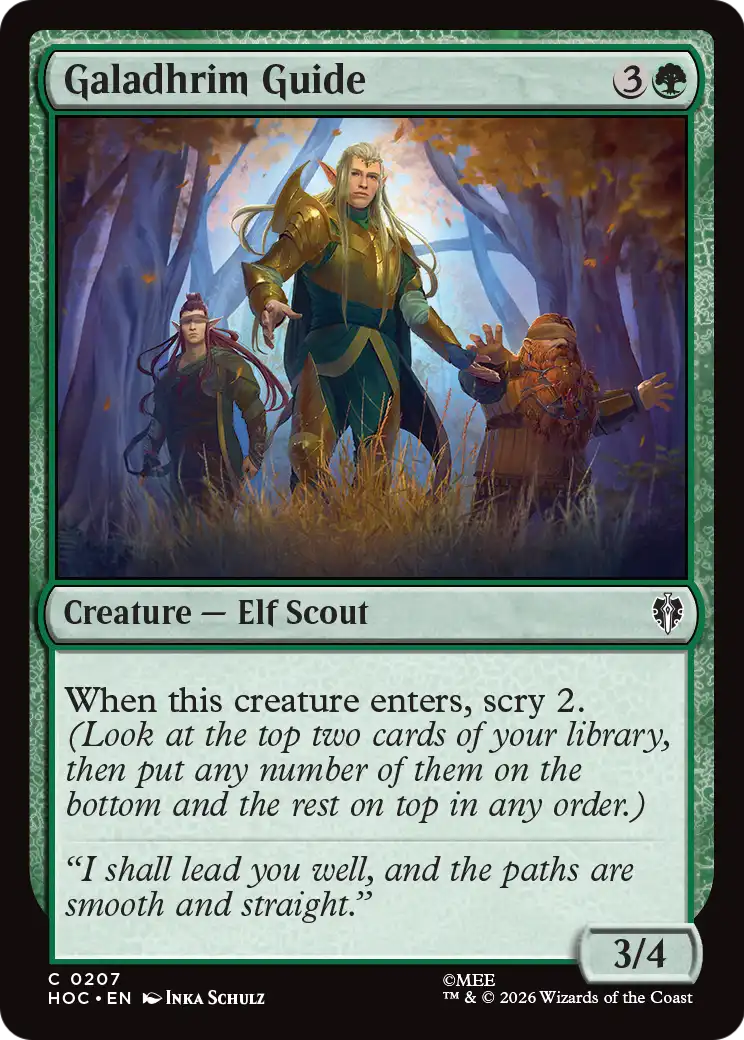 Galadhrim Guide [The Hobbit: Eternal-Legal] | Exor Games New Glasgow