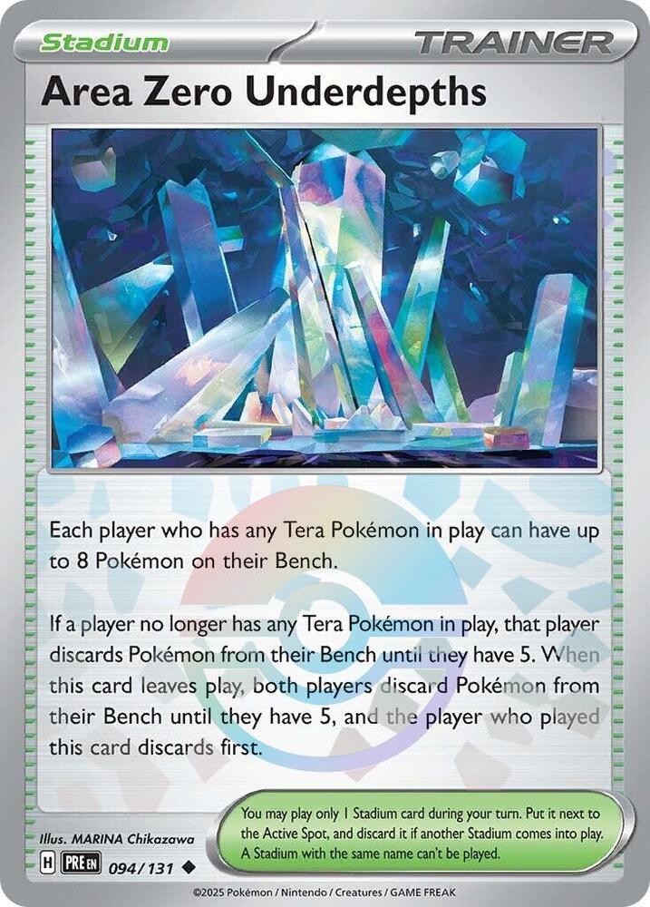 Area Zero Underdepths (094/131) (Poke Ball Pattern) [Scarlet & Violet: Prismatic Evolutions] | Exor Games New Glasgow