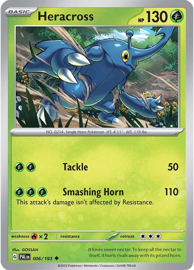 Heracross (006/193) [Scarlet & Violet: Paldea Evolved] | Exor Games New Glasgow