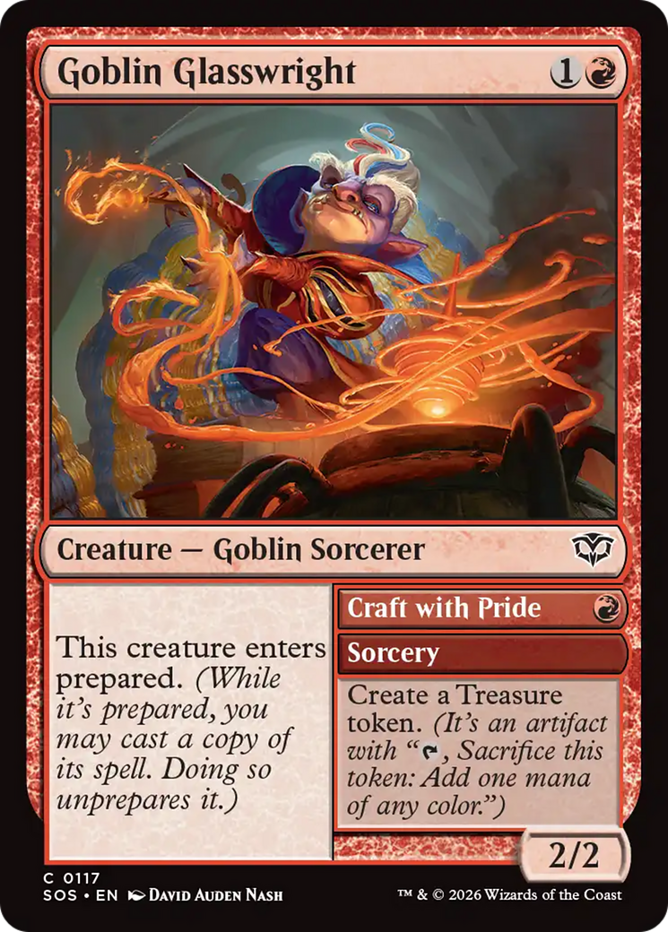Goblin Glasswright [Secrets of Strixhaven] | Exor Games New Glasgow