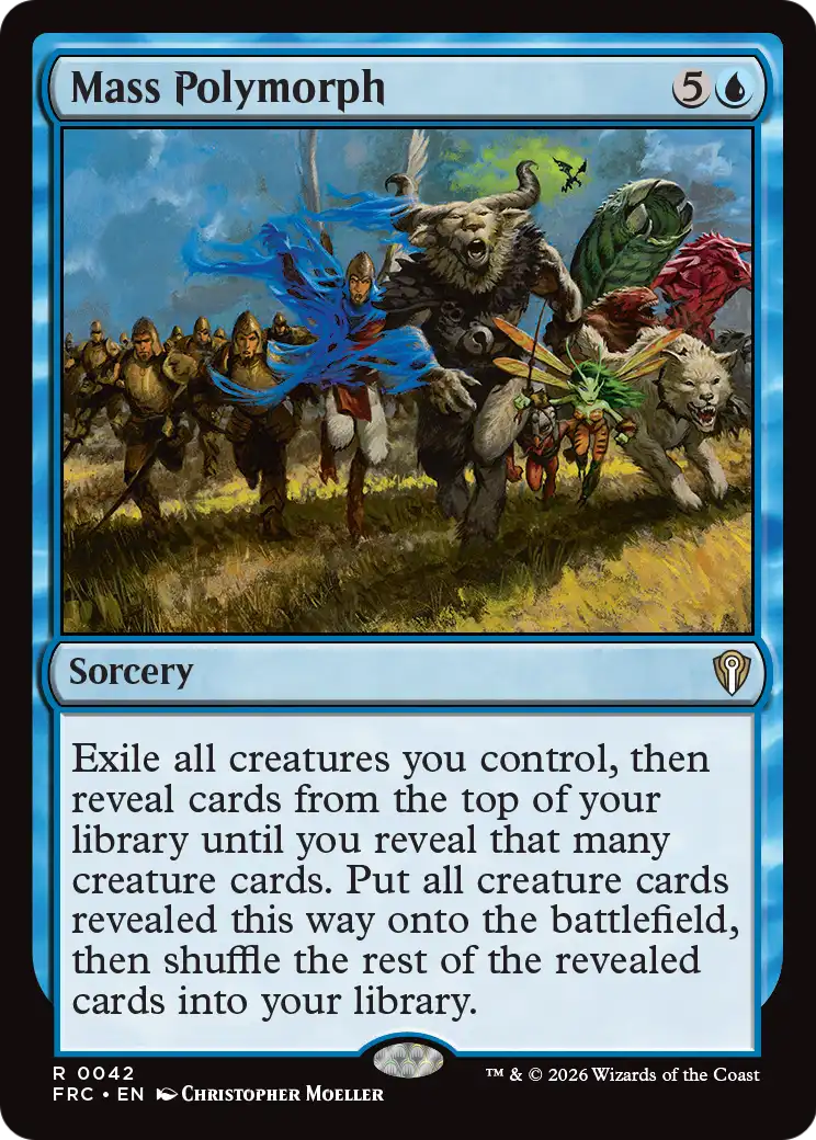 Mass Polymorph [Reality Fracture Commander] | Exor Games New Glasgow
