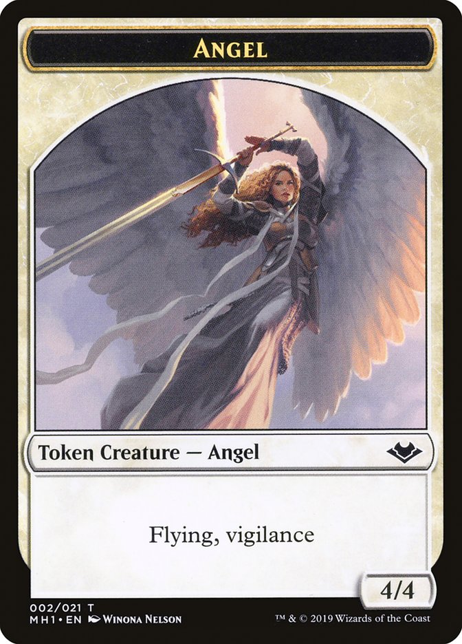 Angel Token [Modern Horizons Tokens] | Exor Games New Glasgow