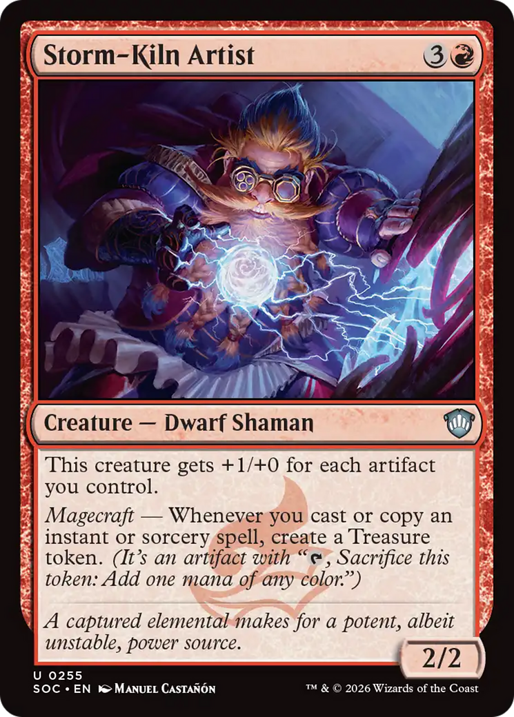 Storm-Kiln Artist [Secrets of Strixhaven Commander] | Exor Games New Glasgow