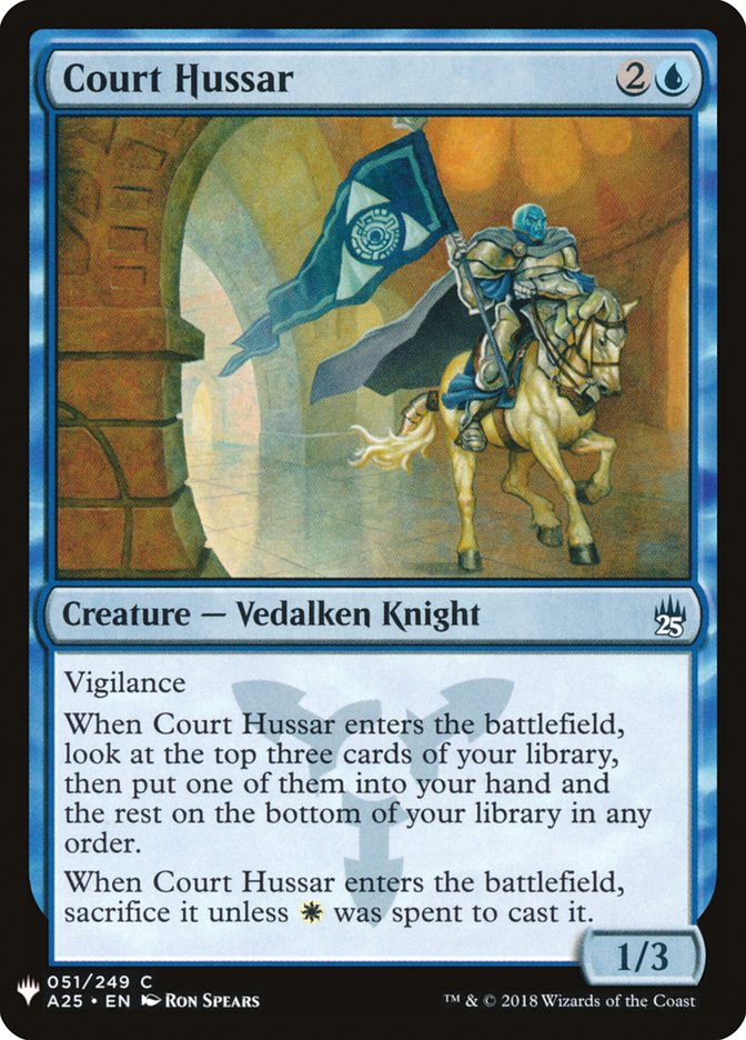 Court Hussar [Mystery Booster] | Exor Games New Glasgow