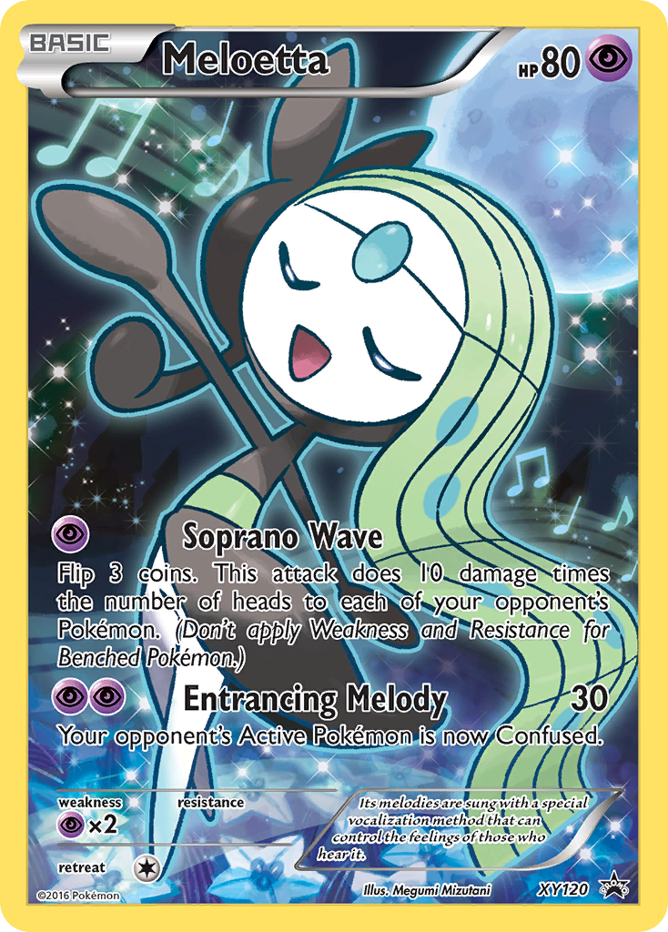 Meloetta (XY120) [XY: Black Star Promos] | Exor Games New Glasgow