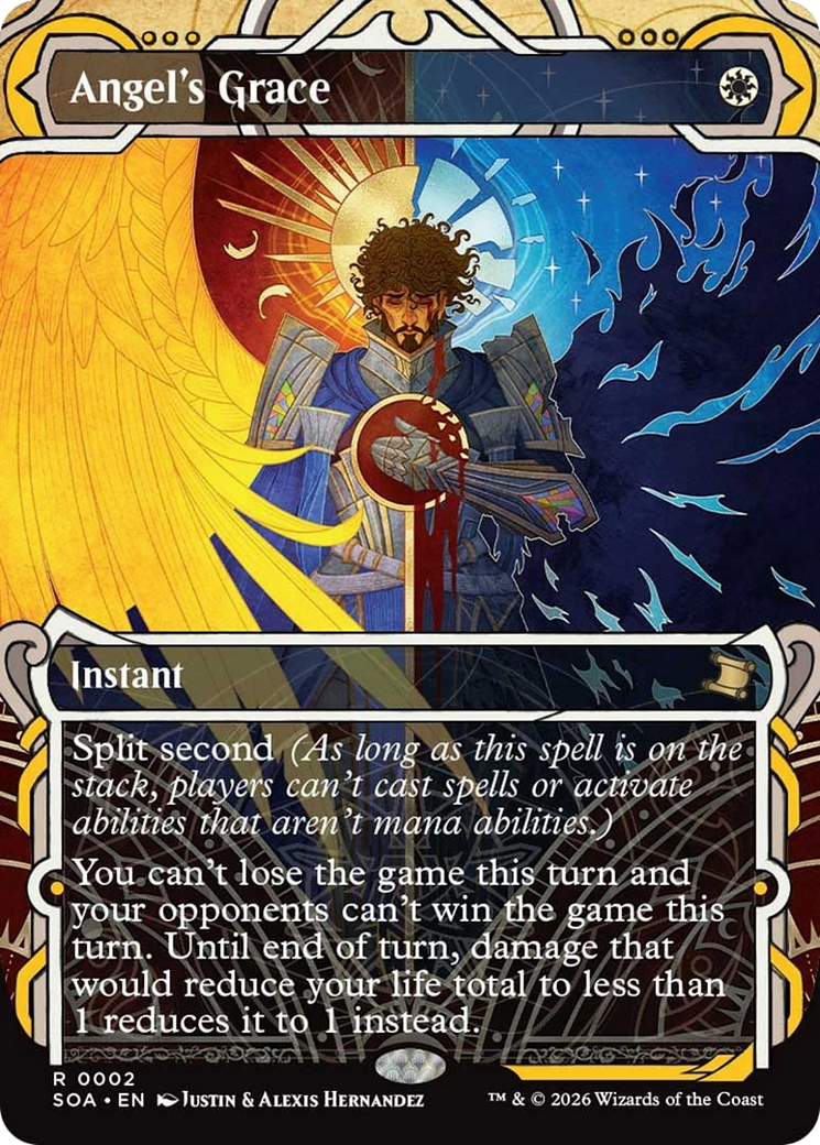Angel's Grace (Japanese) [Secrets of Strixhaven: Mystical Archive] | Exor Games New Glasgow