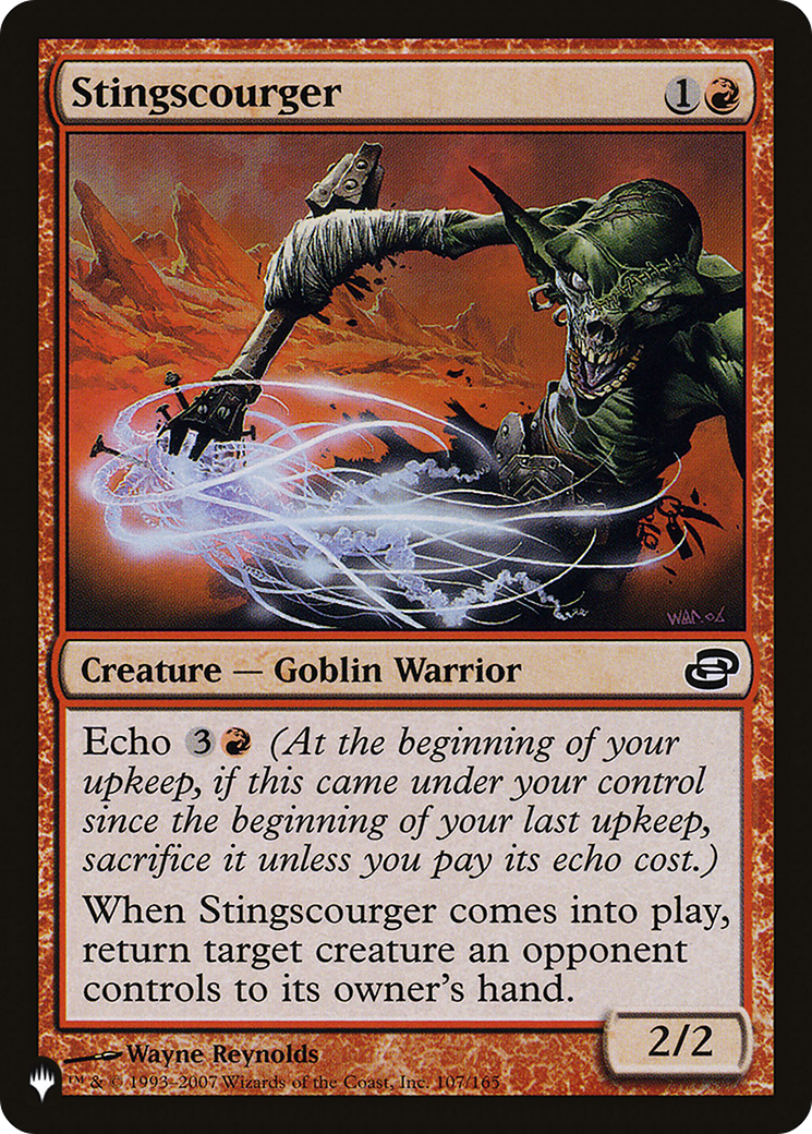 Stingscourger [The List Reprints] | Exor Games New Glasgow