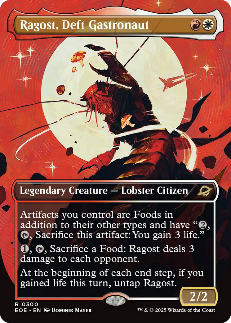 Ragost, Deft Gastronaut (Borderless) [Edge of Eternities] | Exor Games New Glasgow