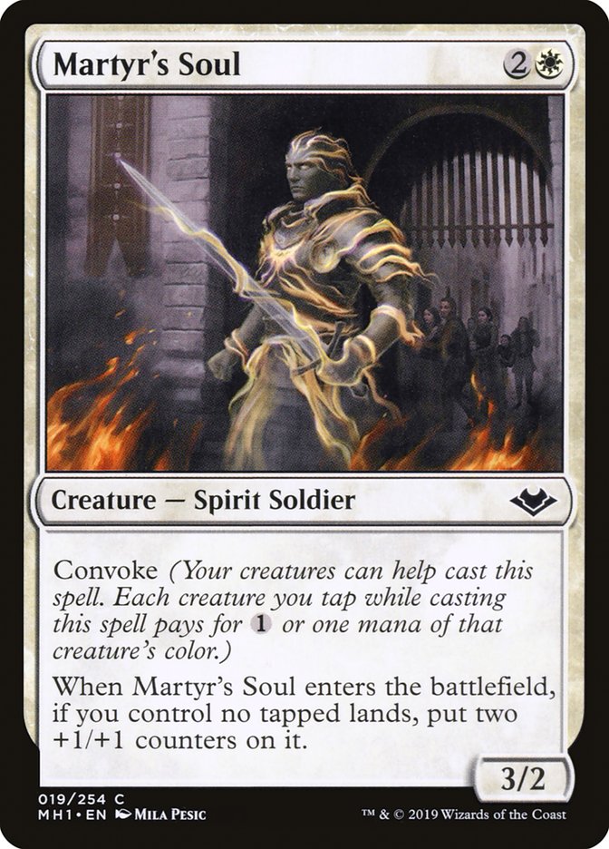 Martyr's Soul [Modern Horizons] | Exor Games New Glasgow