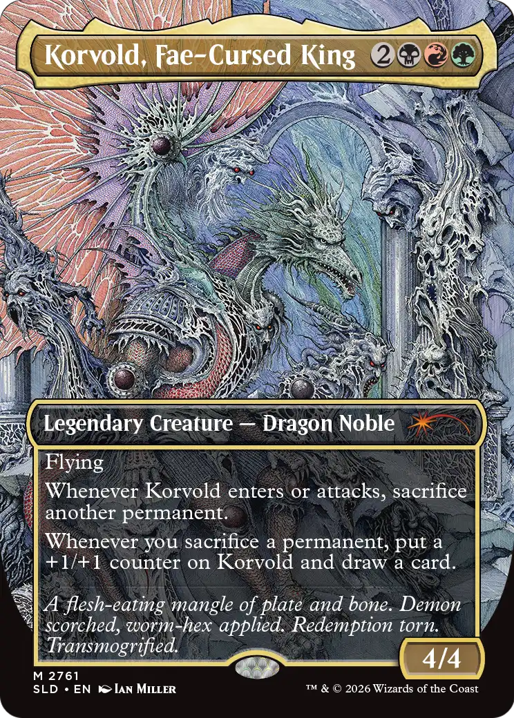 Korvold, Fae-Cursed King (2761) [Secret Lair Drop Series] | Exor Games New Glasgow