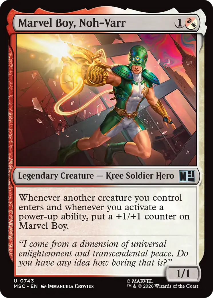 Marvel Boy, Noh-Varr [Marvel Super Heroes] | Exor Games New Glasgow