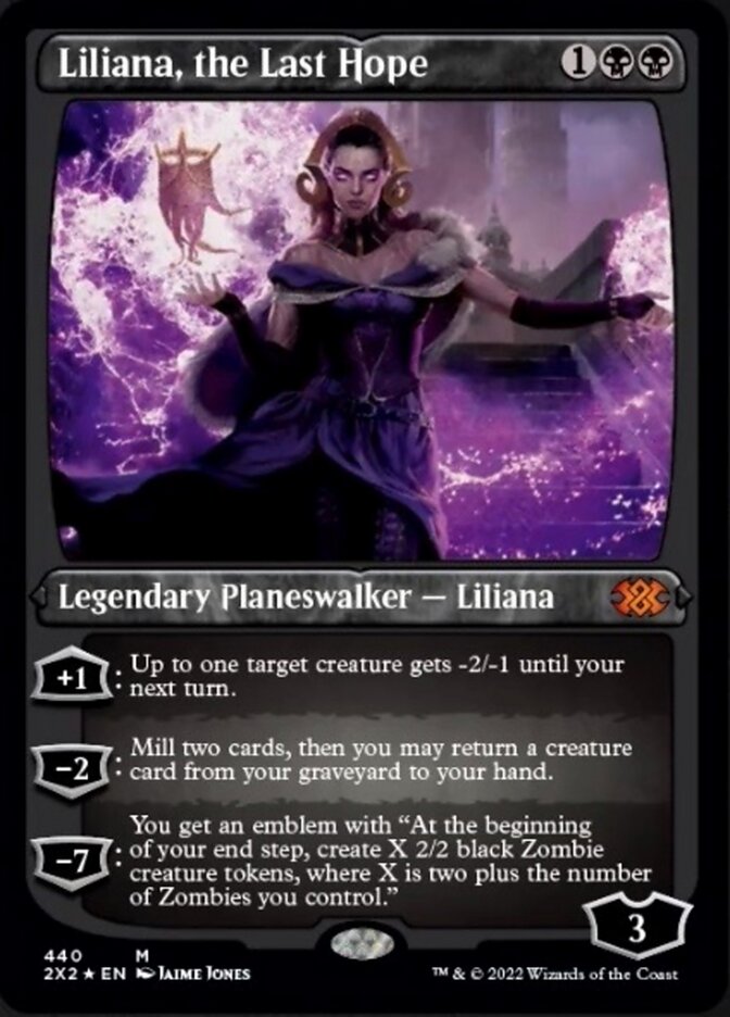 Liliana, the Last Hope (Foil Etched) [Double Masters 2022] | Exor Games New Glasgow