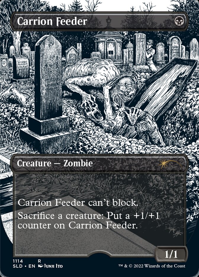 Carrion Feeder (Borderless Etched Foil) [Secret Lair Drop Series] | Exor Games New Glasgow