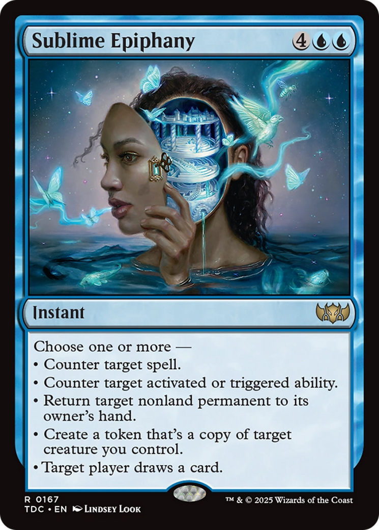 Sublime Epiphany [Tarkir: Dragonstorm Commander] | Exor Games New Glasgow