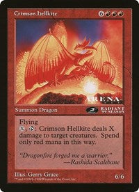 Crimson Hellkite (Oversized) [Oversize Cards] | Exor Games New Glasgow