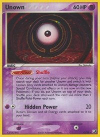 Unown (O) (O/28) [EX: Unseen Forces] | Exor Games New Glasgow