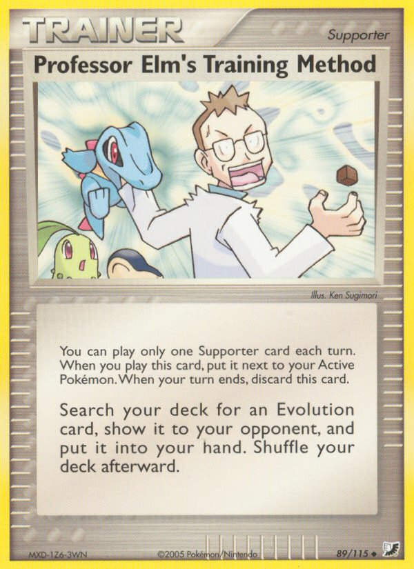 Professor Elm's Training Method (89/115) [EX: Unseen Forces] | Exor Games New Glasgow