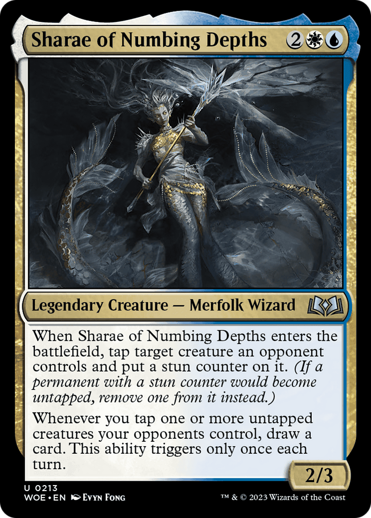 Sharae of Numbing Depths [Wilds of Eldraine] | Exor Games New Glasgow