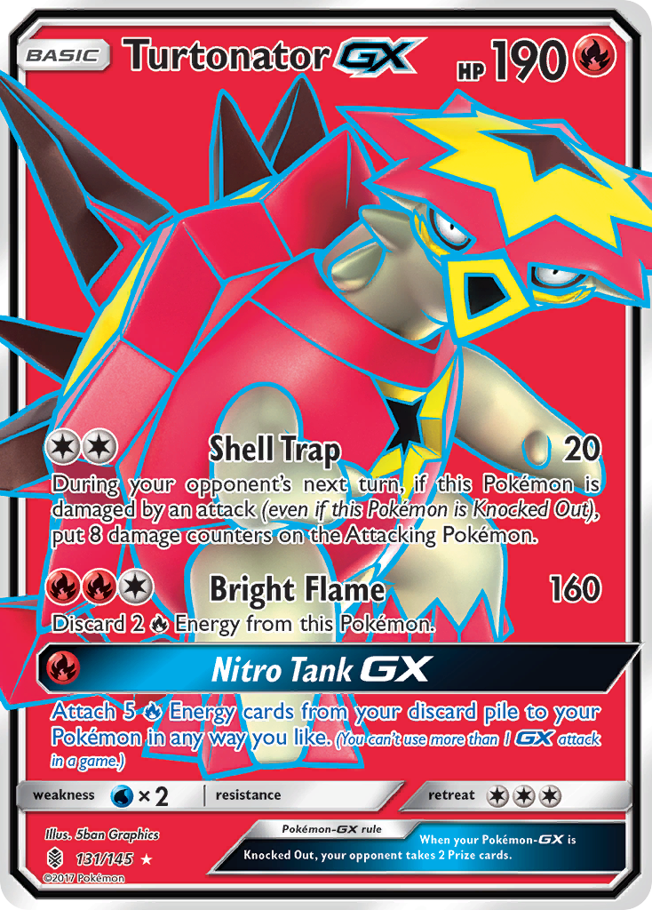 Turtonator GX (131/145) [Sun & Moon: Guardians Rising] | Exor Games New Glasgow