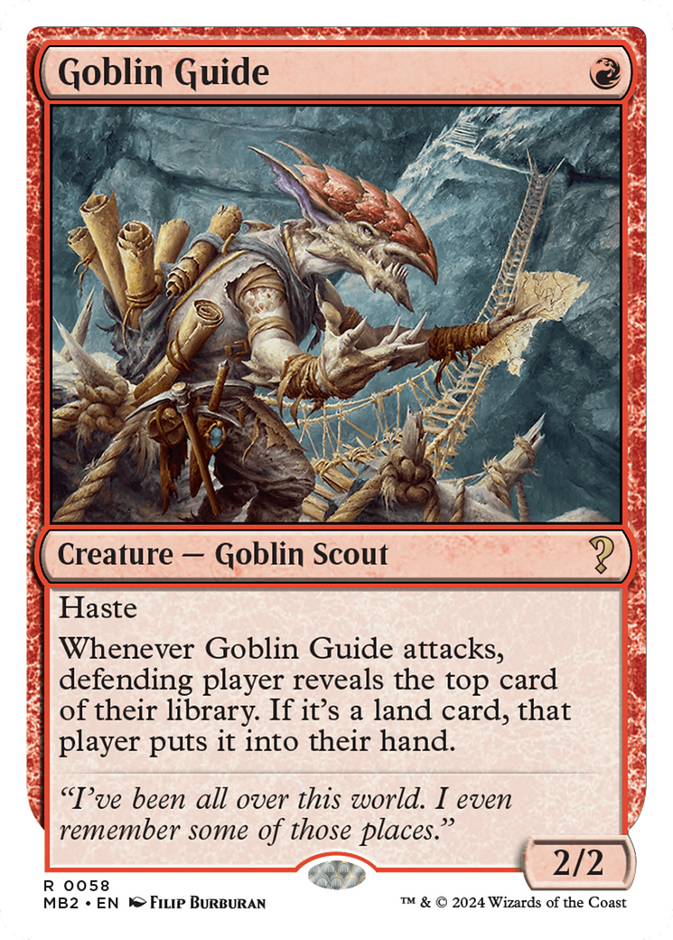 Goblin Guide [Mystery Booster 2] | Exor Games New Glasgow