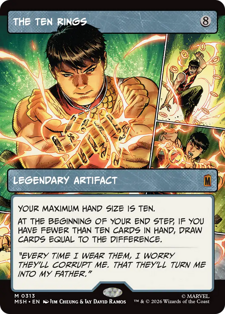 The Ten Rings (Borderless) [Marvel Super Heroes] | Exor Games New Glasgow