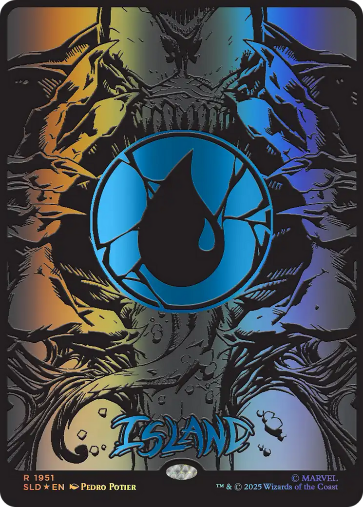 Island (1951) (Raised Foil) [Secret Lair Drop Series] | Exor Games New Glasgow