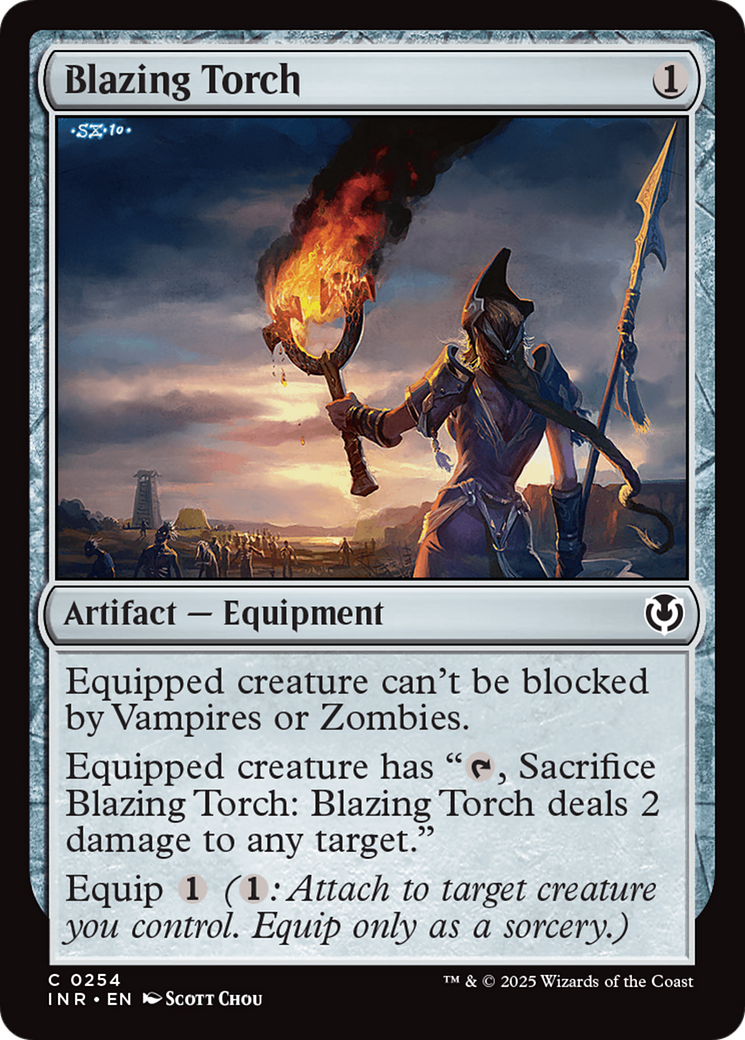 Blazing Torch [Innistrad Remastered] | Exor Games New Glasgow