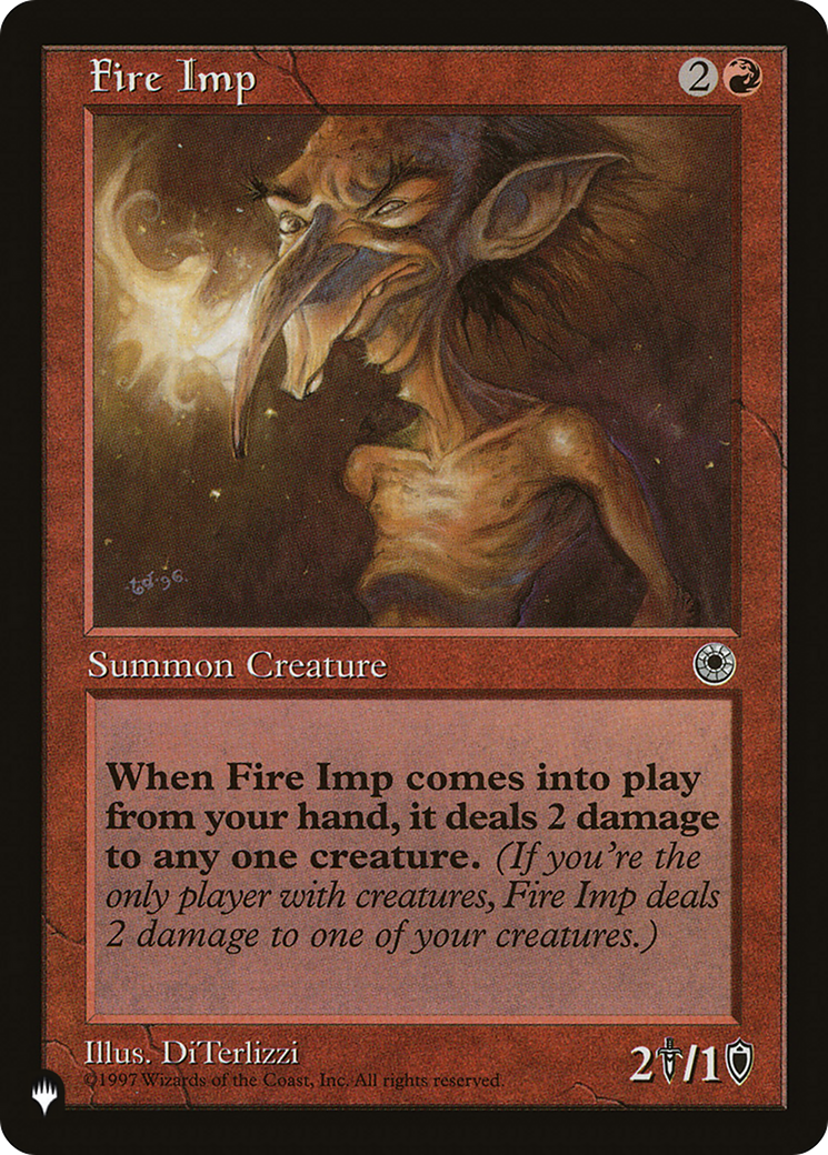 Fire Imp [The List Reprints] | Exor Games New Glasgow