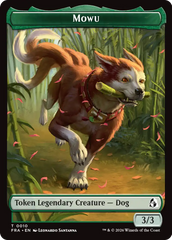 Ajani's Pridemate // Mowu Double-Sided Token [Reality Fracture Tokens] | Exor Games New Glasgow