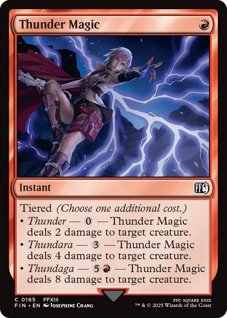 Thunder Magic [FINAL FANTASY] | Exor Games New Glasgow