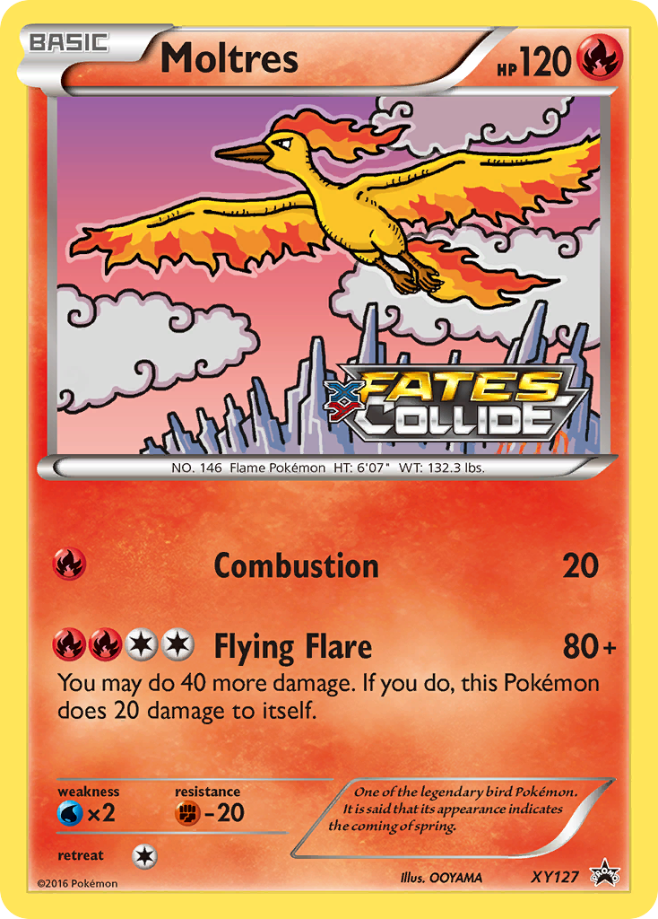 Moltres (XY127) [XY: Black Star Promos] | Exor Games New Glasgow