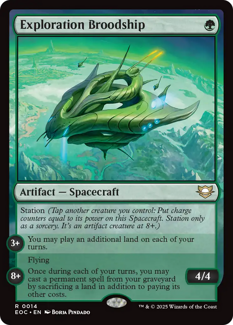 Exploration Broodship [Edge of Eternities Commander] | Exor Games New Glasgow