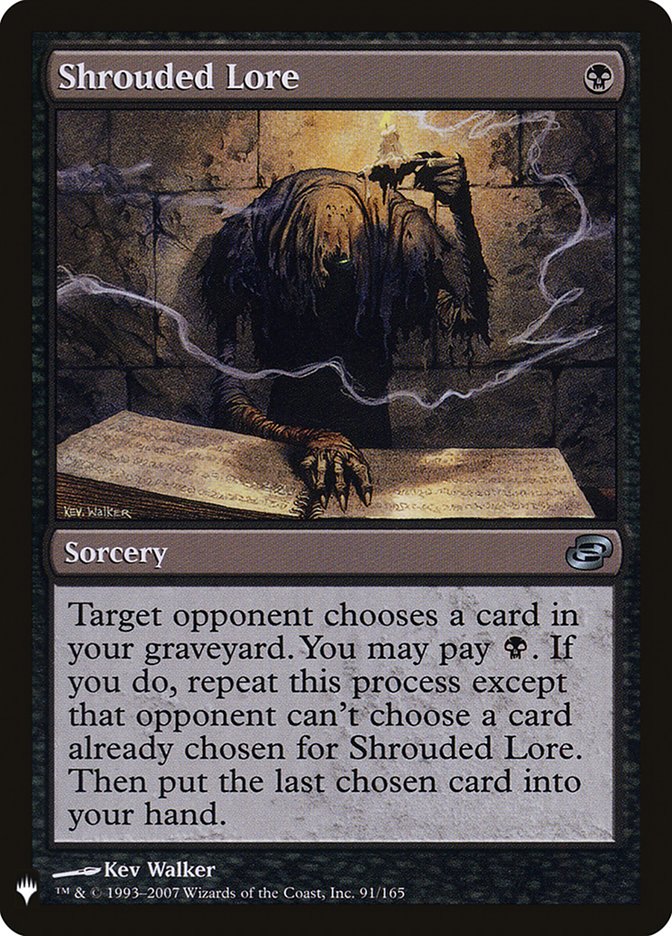 Shrouded Lore [Mystery Booster] | Exor Games New Glasgow