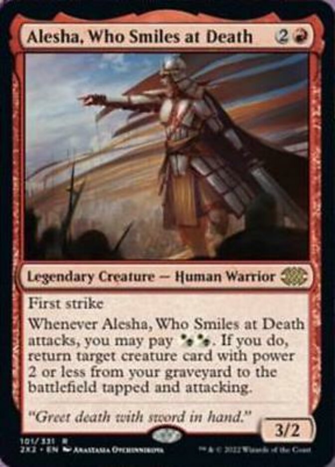 Alesha, Who Smiles at Death [Double Masters 2022] | Exor Games New Glasgow