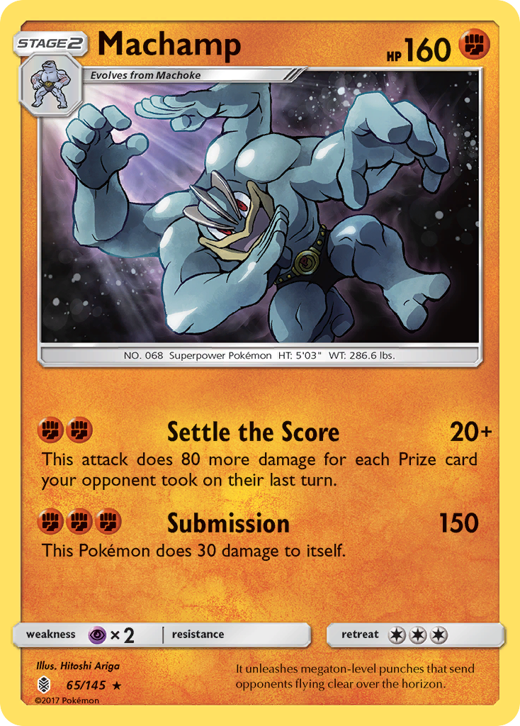 Machamp (65/145) [Sun & Moon: Guardians Rising] | Exor Games New Glasgow